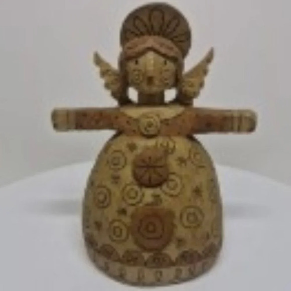 2007 Caribou Canyon for Demdaco Angel & Santa Old World Resin Holiday Ornaments - Picture 10 of 13